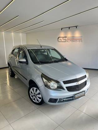CHEVROLET AGILE 1.4 MPFI LT 8V FLEX 4P MANUAL CHEVROLET AGILE 1.4 MPFI LT 8V FLEX 4P MANUAL